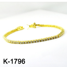 Fashion Silver Micro Pave CZ Setting Jewelry Bracelets (K-1796. JPG)